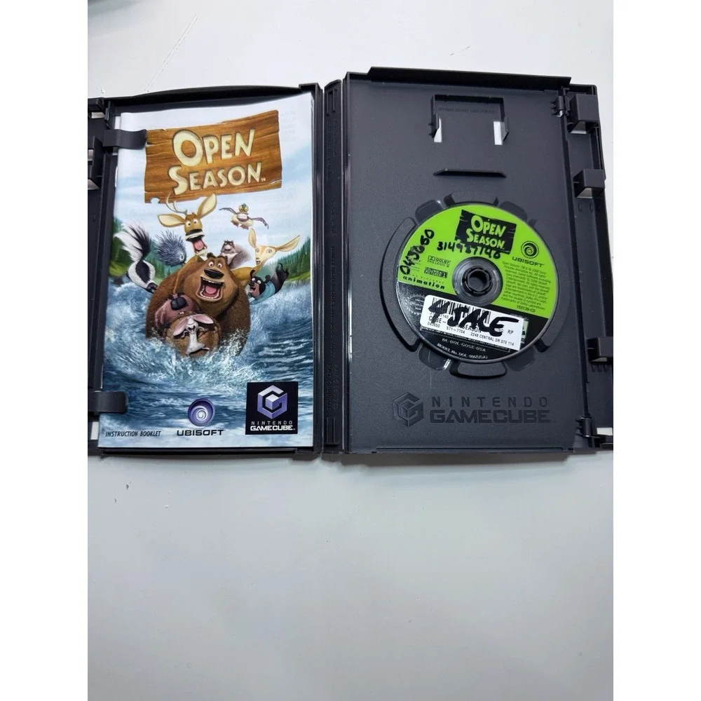 Nintendo GameCube Open Season (2006) CIB Case Manual Disc Tested